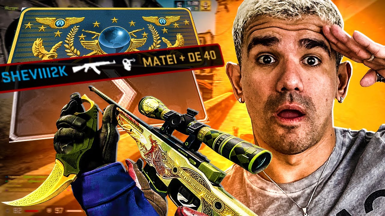 DO PRATA ao GLOBAL *FIZ MAIS de 40 KILLS*