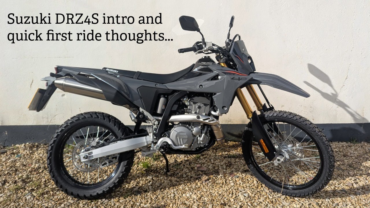 Введение в Suzuki DRZ4S и краткие мысли после первой поездки - (содержит ненормативную лексику...)