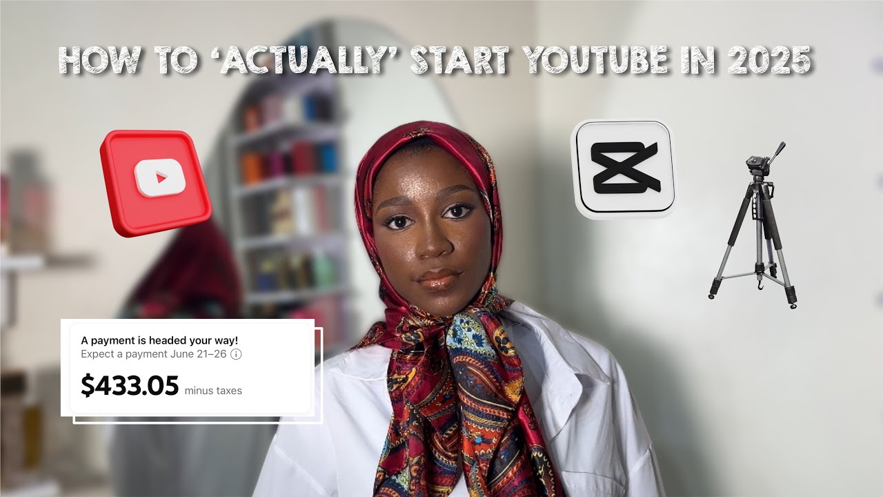 HOW TO START A YOUTUBE CHANNEL IN 2025,how to get monetized