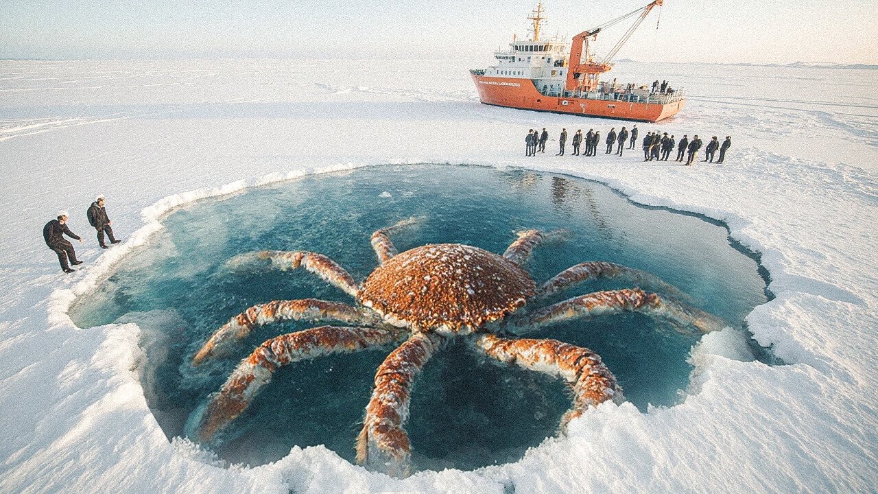 Ecosistema Nascosto e Misterioso Scoperto sotto il Ghiaccio Antartico