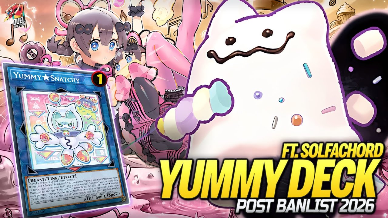 Deck Yummy Solfachord Post Banlist | MDPRO3 | Replays  & Decklist