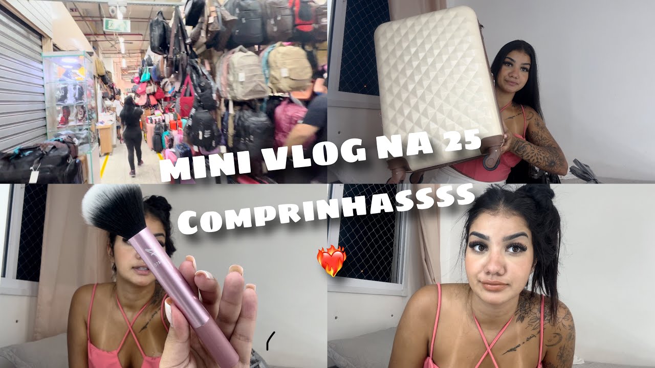 VOLTEEEI | VLOG NA 25 DE MARÇO E COMPRINHASSSS ❤️‍🔥