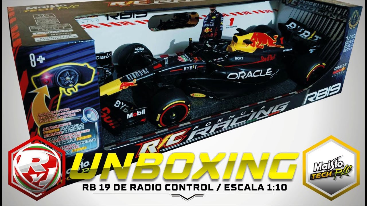RB19 Radio Control de COTSCO Escala 1:10 Maisto Tech