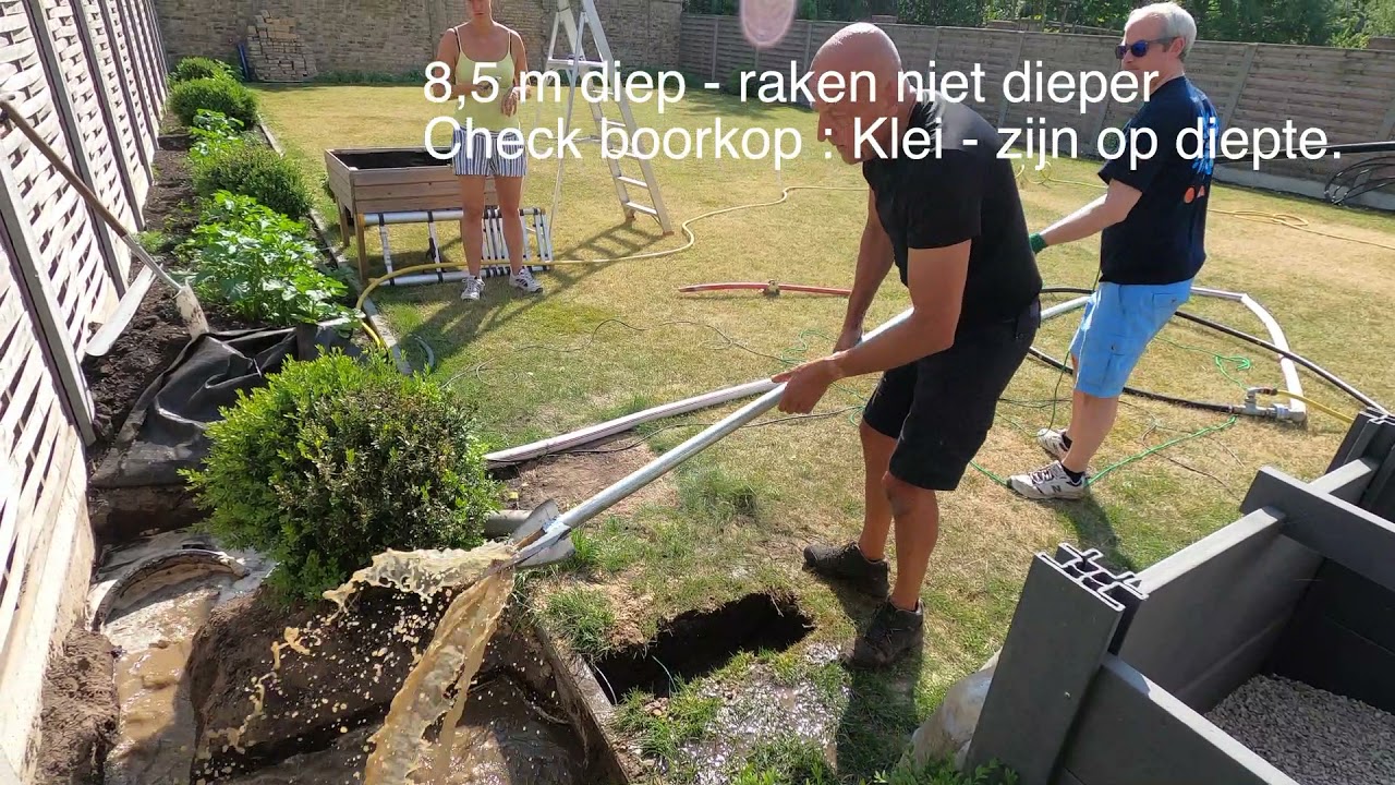 boorput zelf boren - grondwater - doe het zelf.