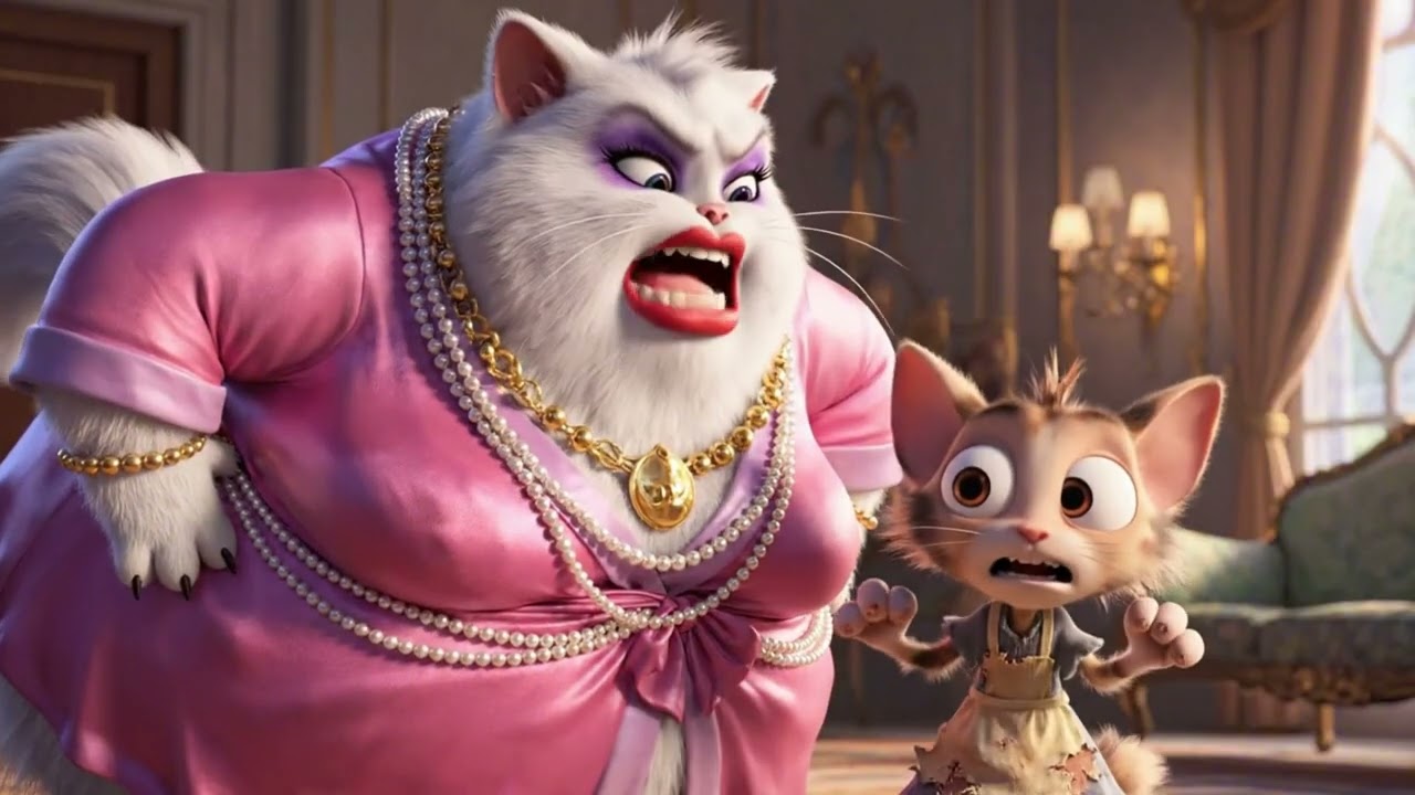 🐱🔥 WHEN THE FATHER CAT IS AWAY, THE STEP MOTHER CAT TURNS THE HOUSE INTO HELL