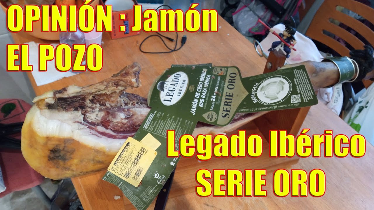 🐷 Opinión JAMÓN Ibérico EL POZO Legado SERIE ORO
