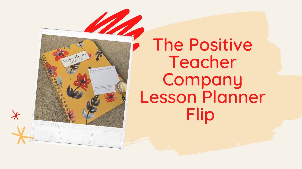 The Positive Teacher Company Lesson Planner Flip Through