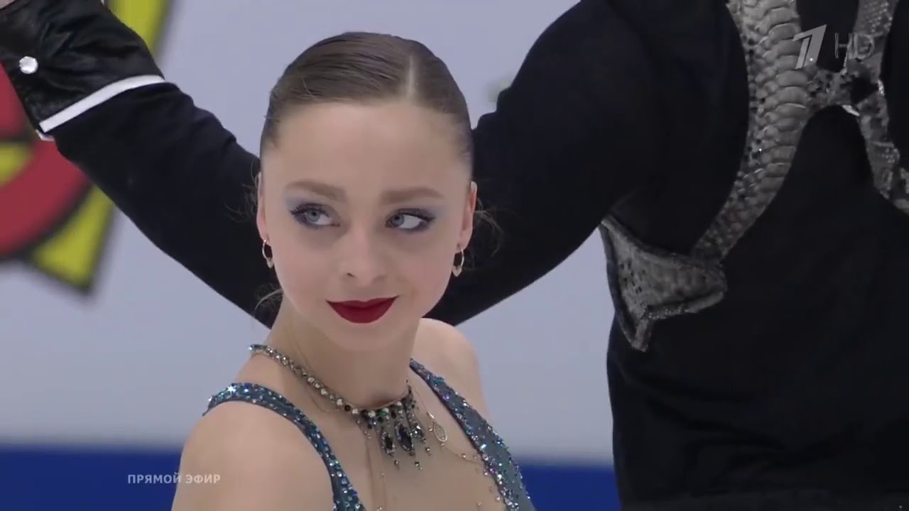 Произвольная программа. Чемпионат Европы по фигурному катанию 2020. Пары- Россия.