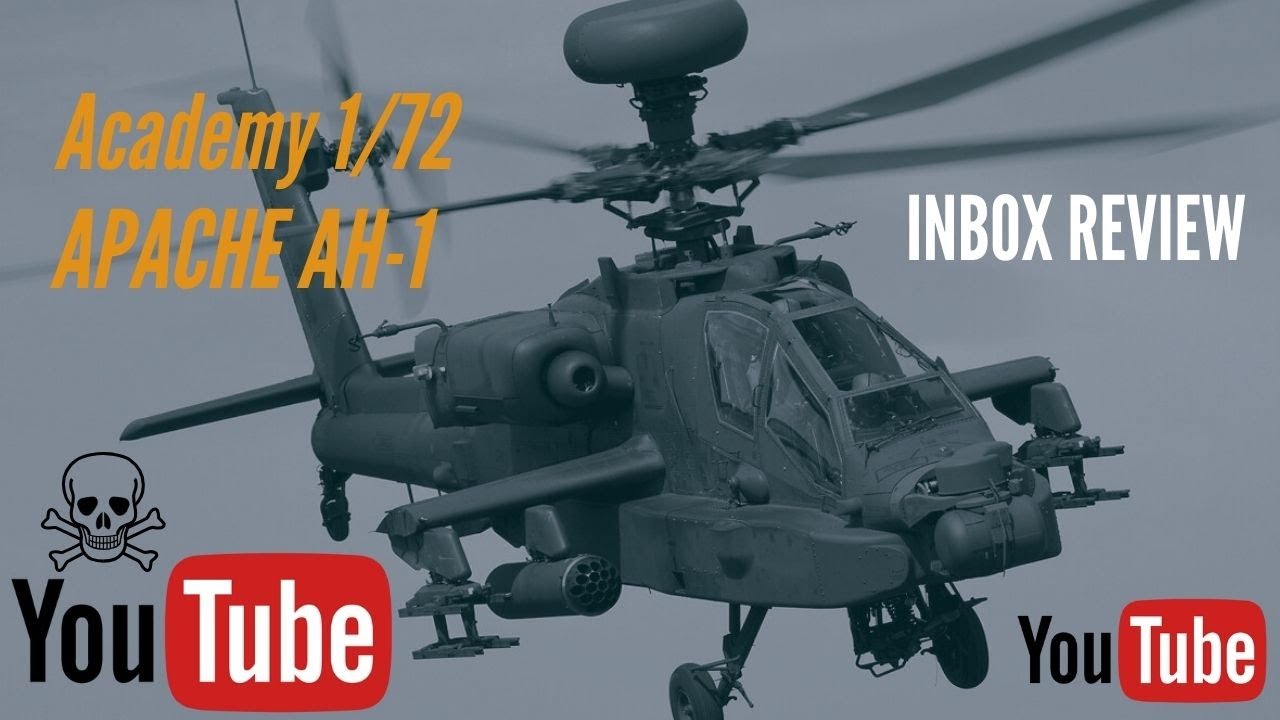 Academy 1/72 AH-1 Apache Inbox Review