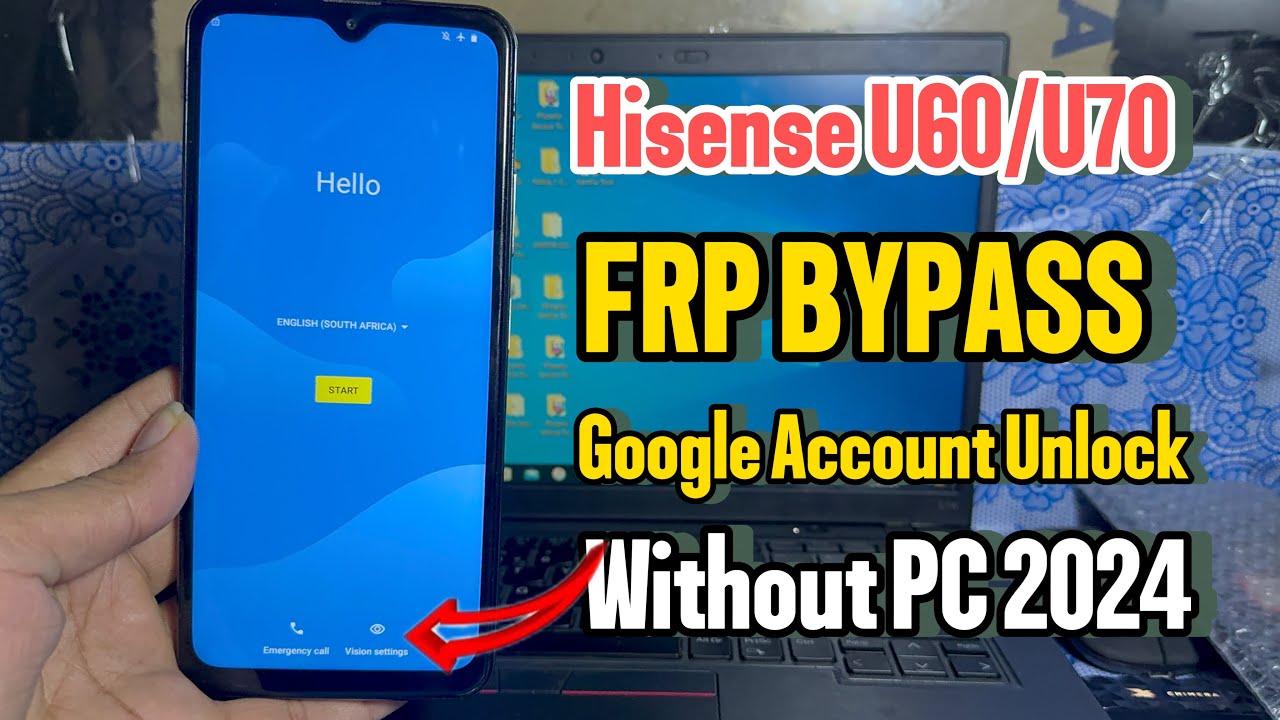 Hisense U70 FRP Unlock 2024 | Frp Bypass U70 | Remove Gmail Account Hisense U70 without PC