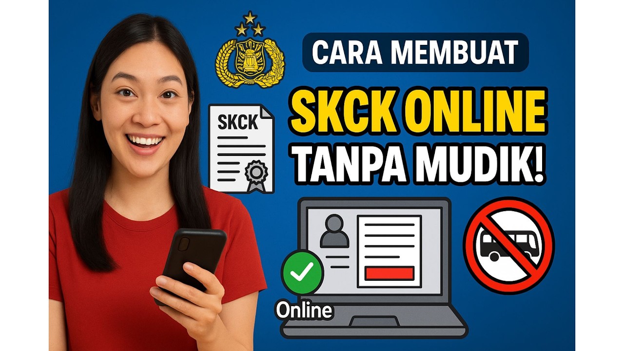 SYARAT DAN CARA MEMBUAT SKCK ONLINE TANPA HARUS MUDIK MUDAH MURAH BGT | TUTORIAL MEMBUAT SKCK ONLINE