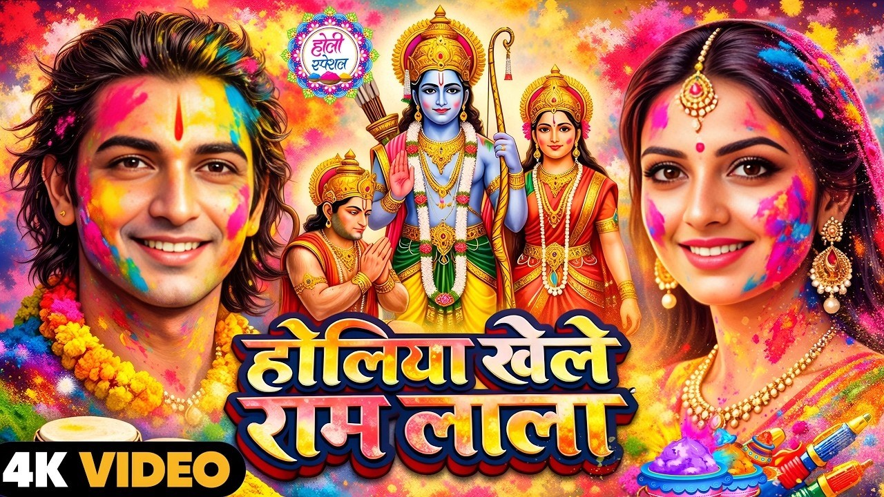 #video पारम्परिक होली गीत 2026 | #Bhakti Holi Geet | पनिया लाले लाल | Rishi Raj #Holi Gana 2026