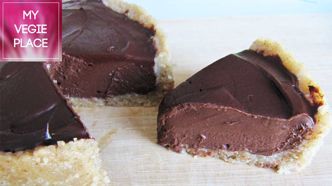 Receta Pastel de Chocolate Raw Vegano