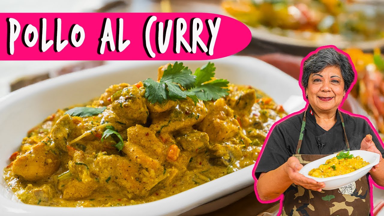 POLLO AL CURRY: CREMOSO, AROMÁTICO Y LLENO DE SABOR | PATI CHONG