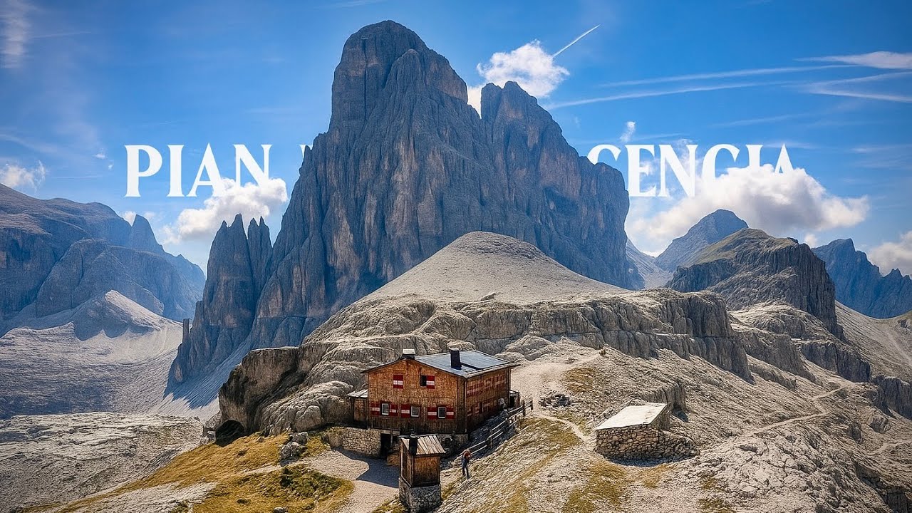 RIFUGIO PIAN DI CENGIA - Il rifugio più alto del Parco Naturale Tre Cime • Dolomiti di Sesto - [4K]