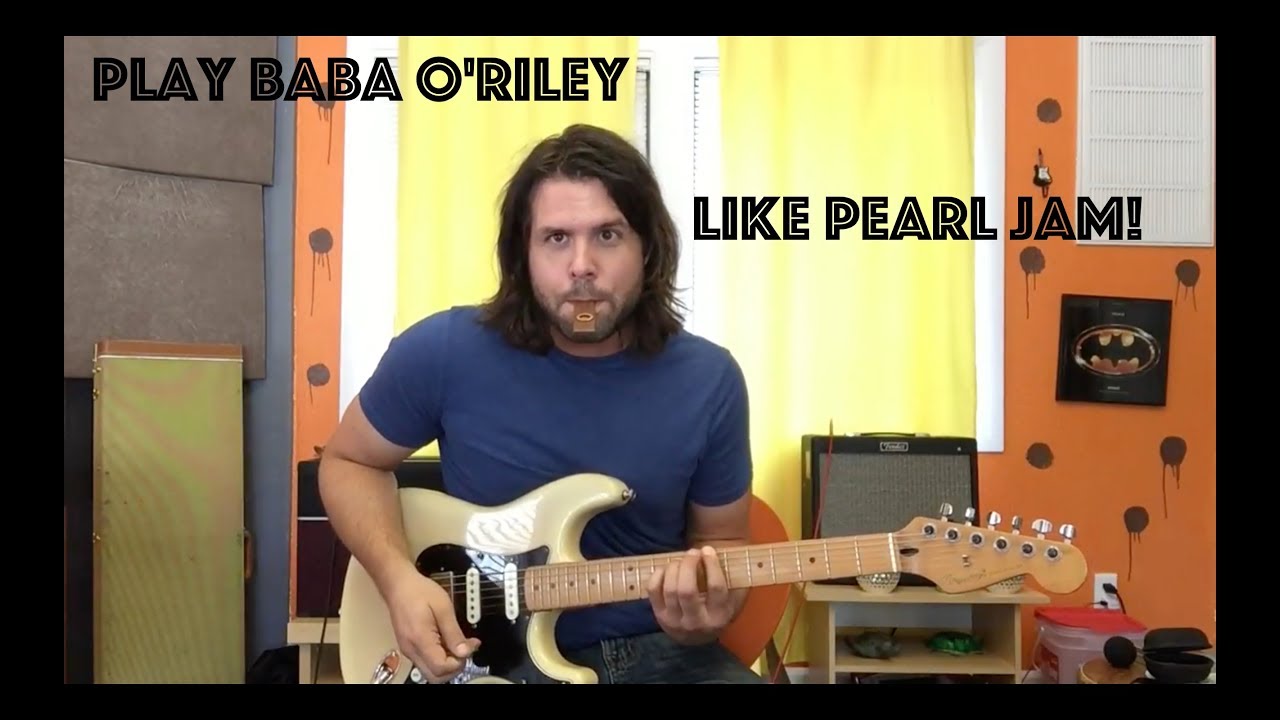 Guitar Lesson: How To Play Baba O'Riley By The Who... As Oft Covered By Pearl Jam