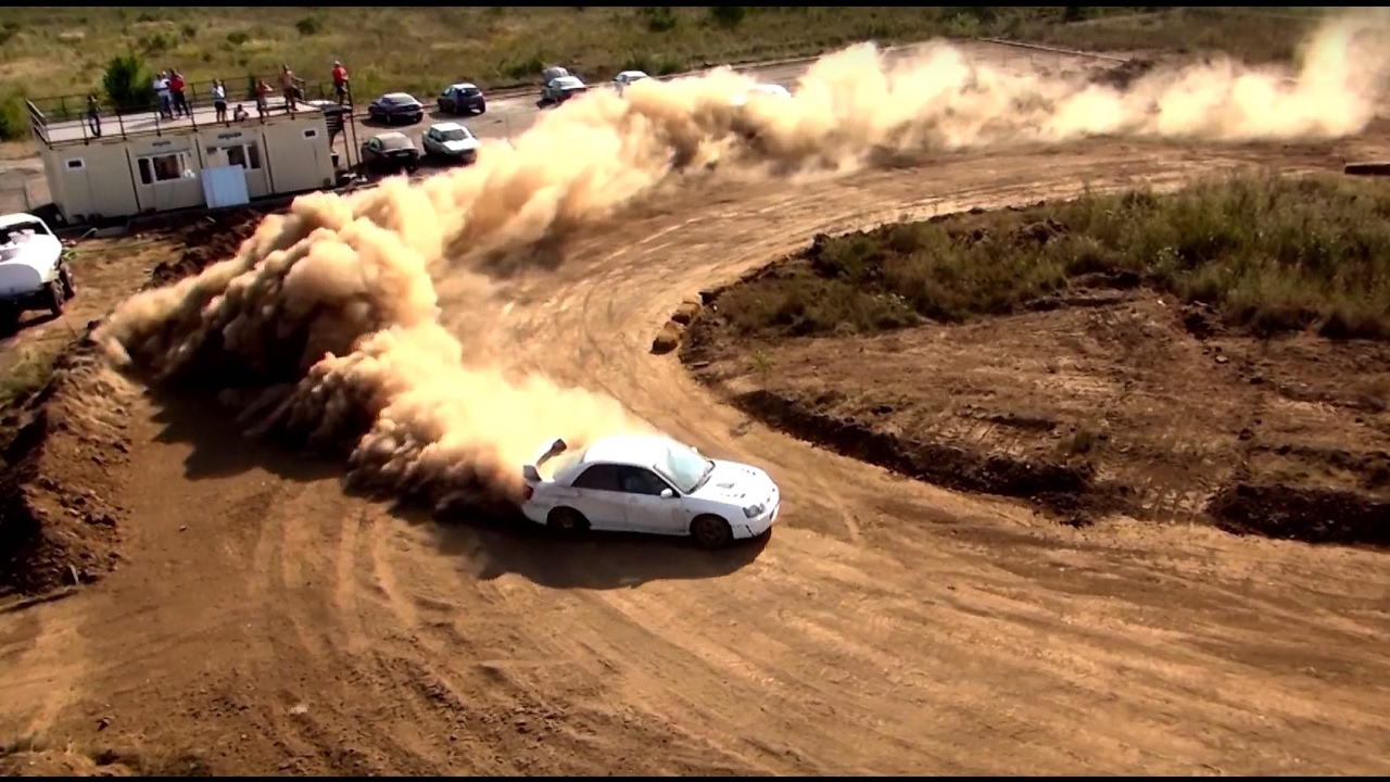 Subaru Impreza WRX STi // DRIFT MODE // Gravel Track - Autocross Arena