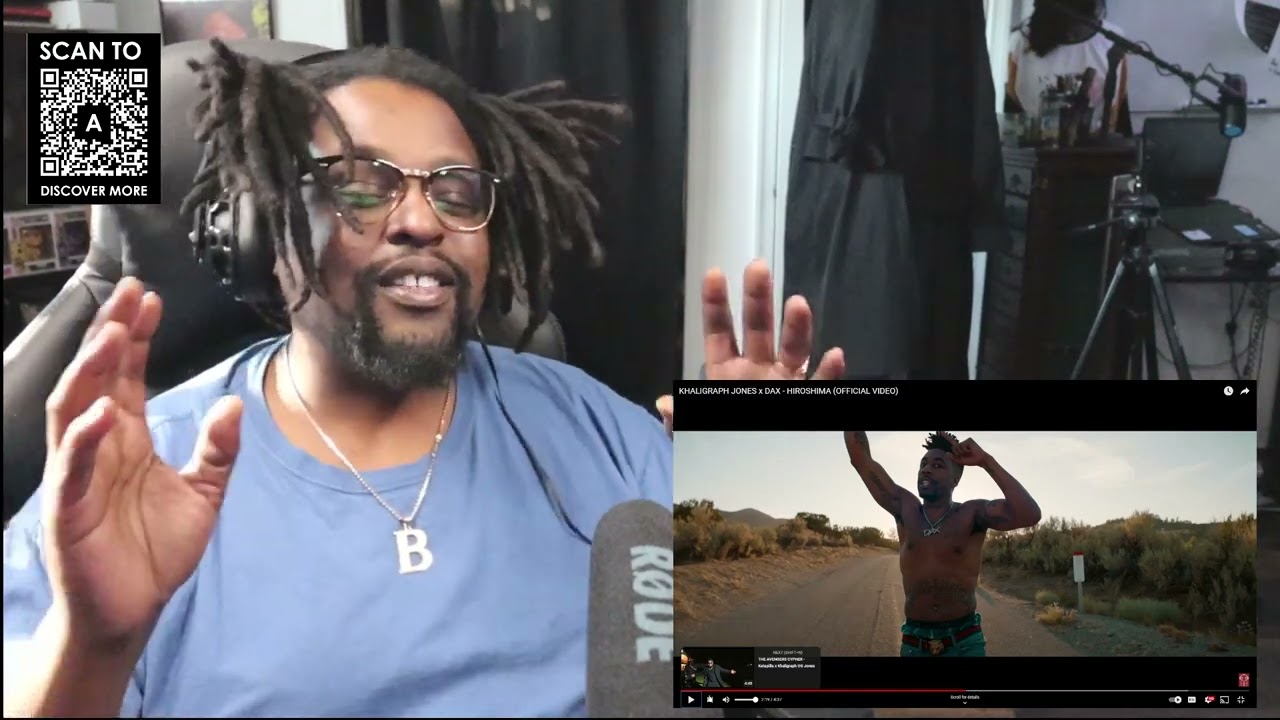 KHALIGRAPH JONES x DAX   HIROSHIMA Reaction