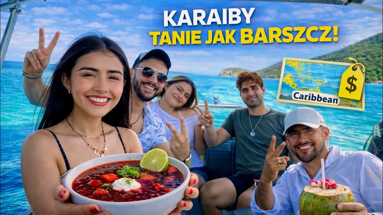 Luksus na KARAIBACH za grosze? Rejs jachtem i rajskie plaże