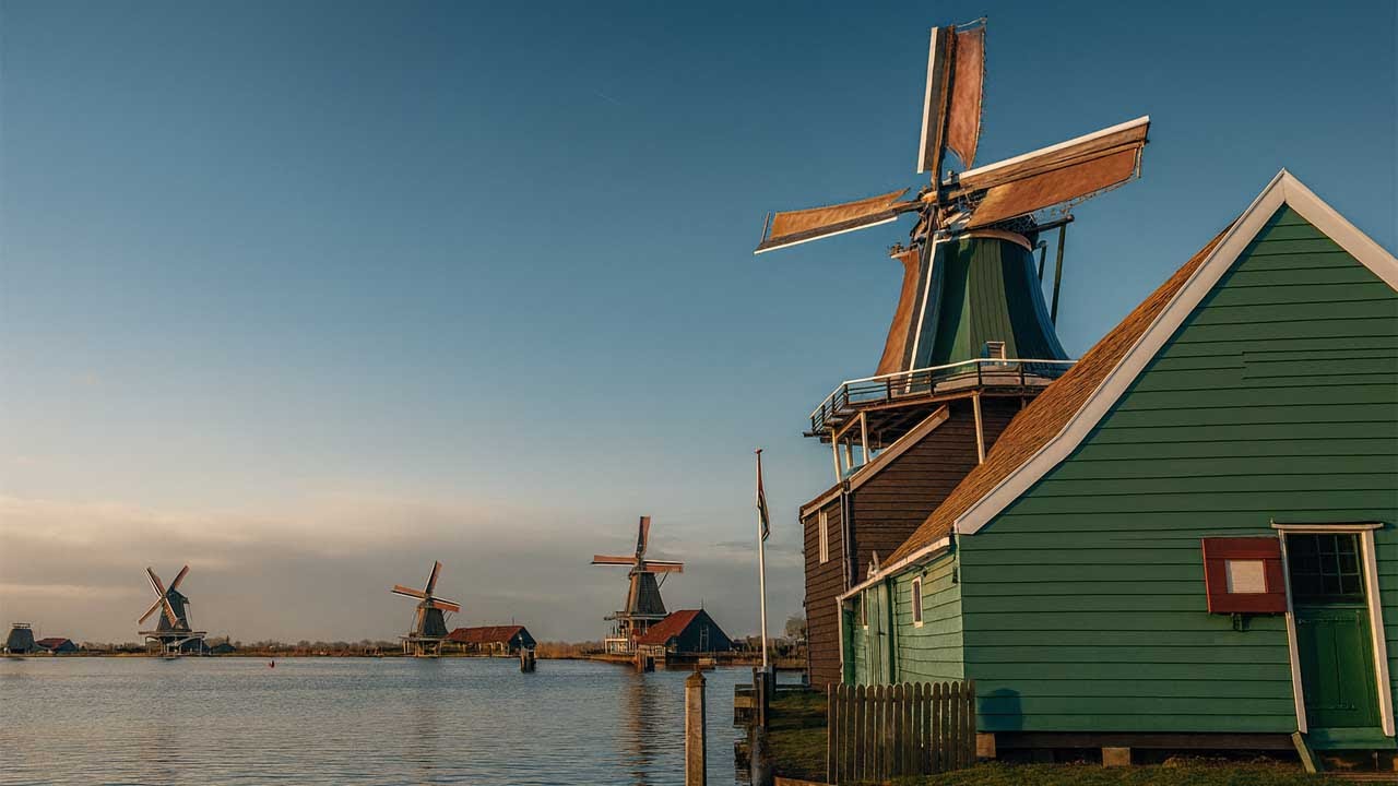 3 hours aanse Schans Windmills 🇳🇱 | Morning Trip from Amsterdam + Cheese Tasting & Village Walk | CC