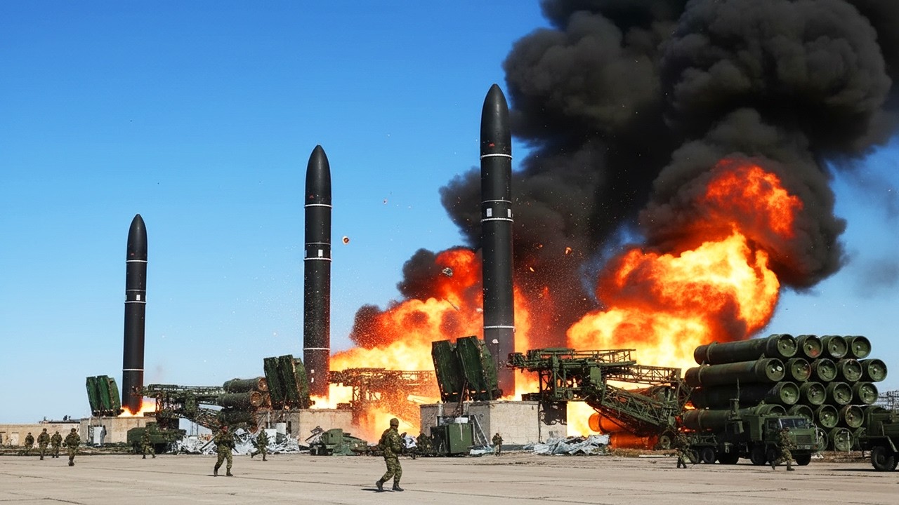 Ukraine JUST FOUND Russian ICBM Convoy at Sevastopol &mdash; Minutes Later, GONE