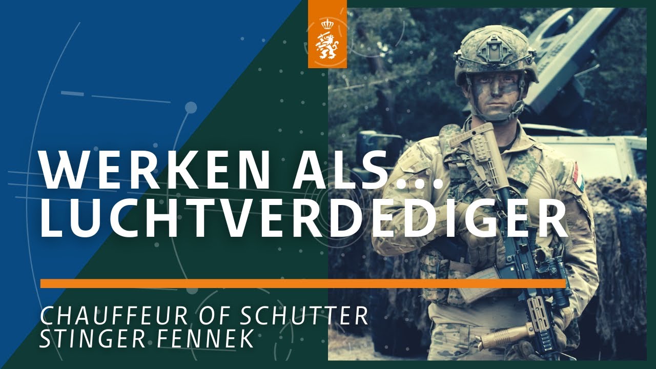 🎯 4. Chauffeur of schutter Stinger Fennek bij het Defensie Grondgebonden Luchtverdedigingscommando