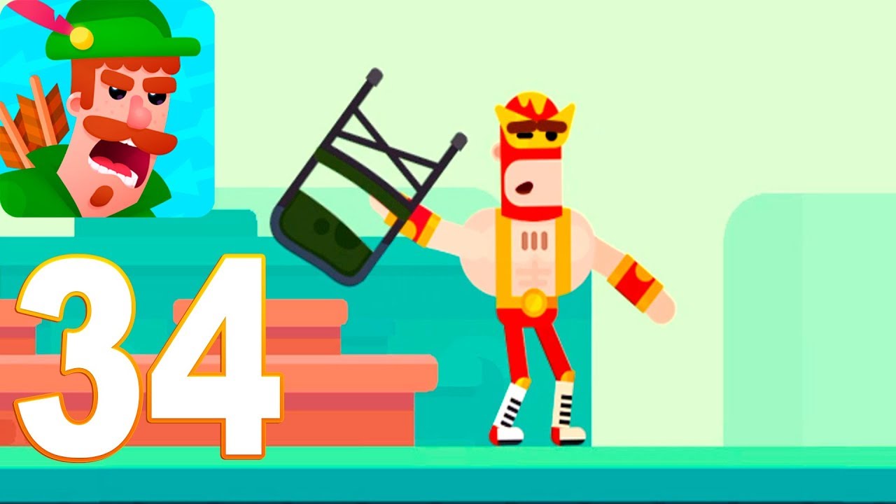 Bowmasters - Spectacular Luchano Gameplay Walkthrough Part 34 (iOs, android)