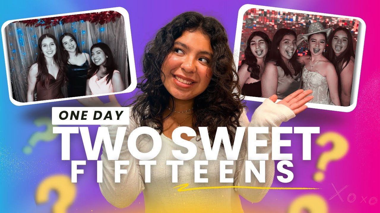 TWO quinceañeras in ONE day?! | shopping | parties | baking |  