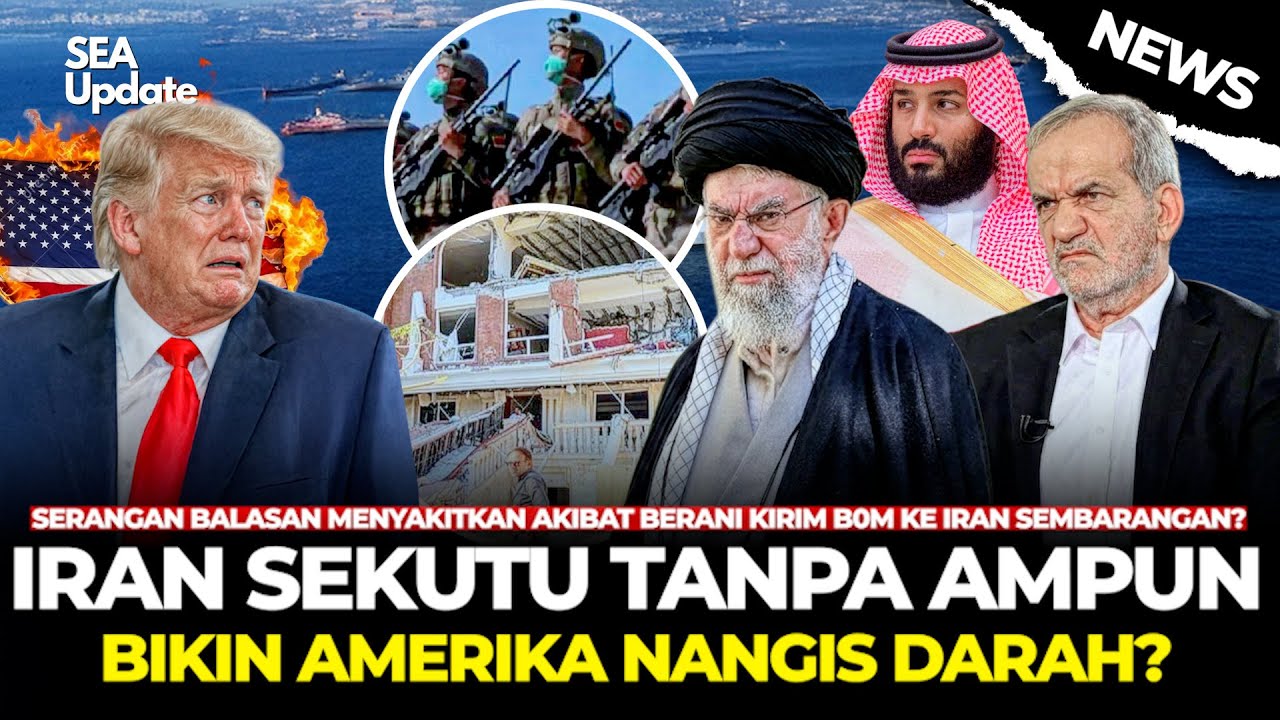Pasukan Perangnya Lumpuh Total? AS Mundur Perlahan Dikejar Kapal Iran Rusia China Dikhianati Saudi?