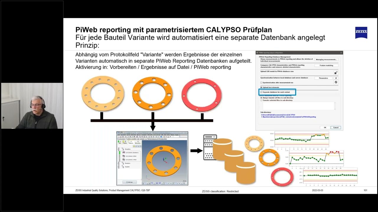 Auszug ZEISS CALYPSO 2022 neue Funktionen