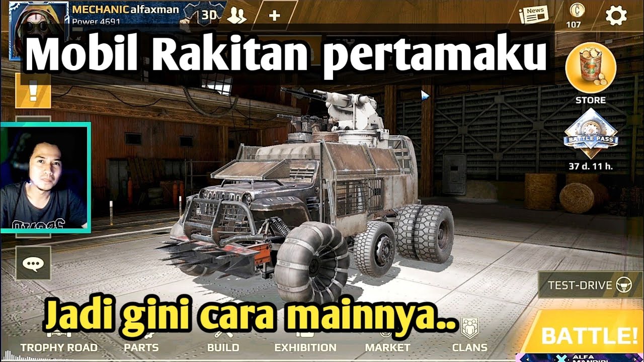 Crossout Mobile pvp action : Build mobil perang perdana  #2 (ios, Android)