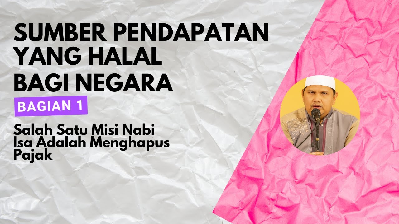 Pajak Haram? Lalu Dari Mana Negara Mendapat Pemasukan? Ini Kata Ustadz Erwandi