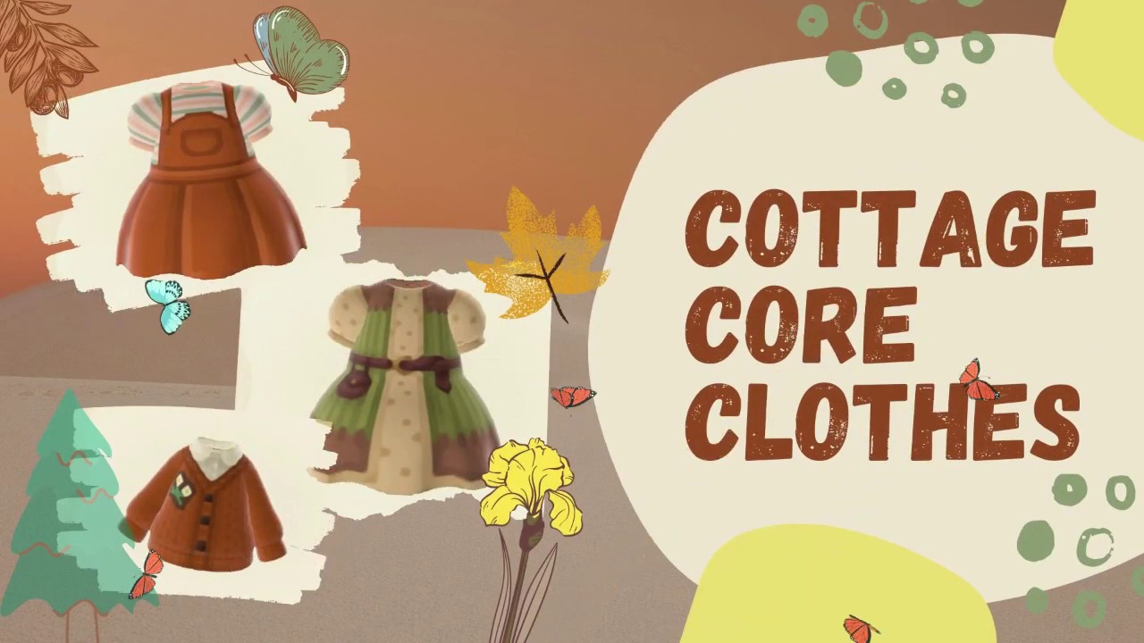 80+ Cottagecore Custom Clothes for Animal Crossing New Horizons [ ACNH Design Codes ]
