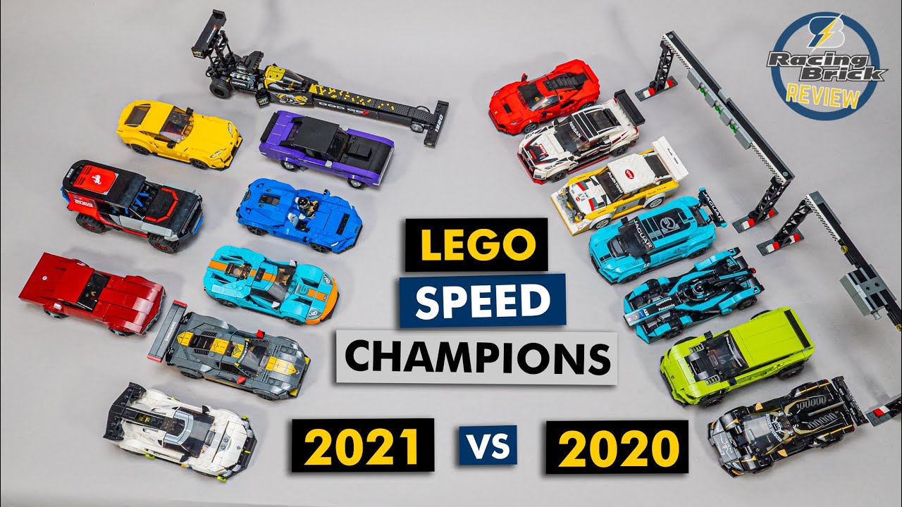 LEGO Speed Champions 2020 vs 2021 - all cars of the last 2 years!