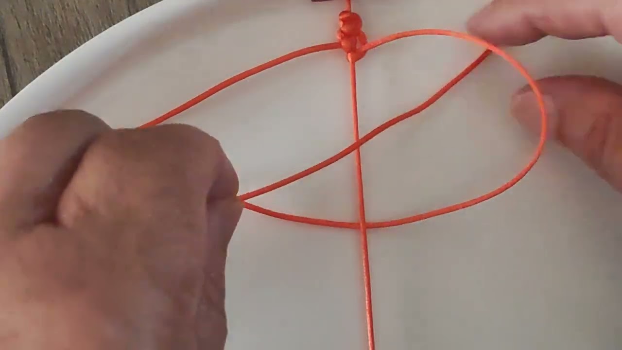 Pulsera de Nudos Alondra paso a paso 