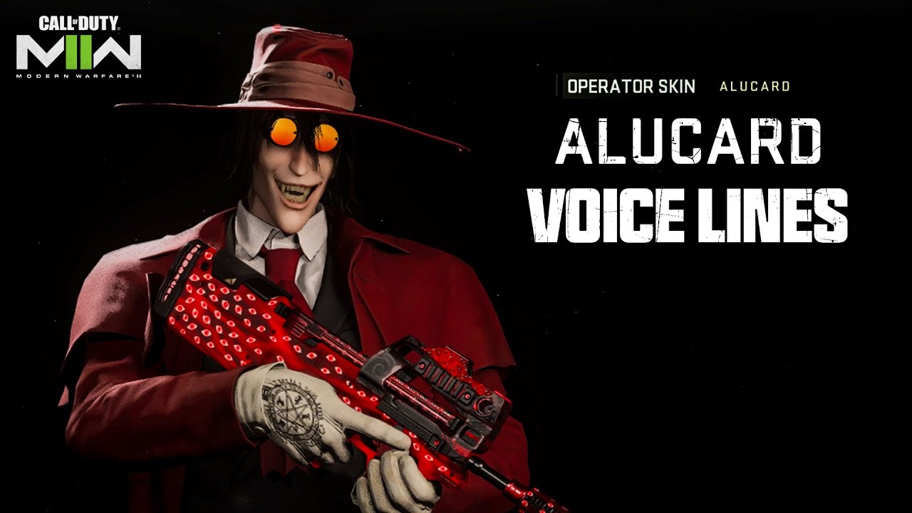 EVERY ALUCARD OPERATOR VOICE LINES 🔊 MWII