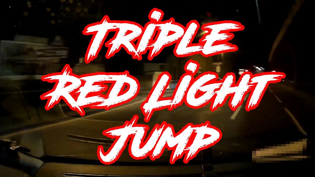 DrivenMad - Triple Red Light Jumper! - London Dashcam