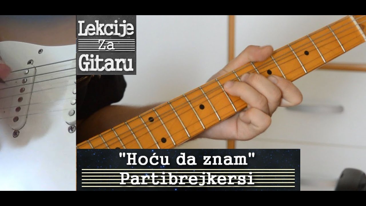 Partibrejkersi - Hoću da znam -  intro & solo lesson - TAB u opisu