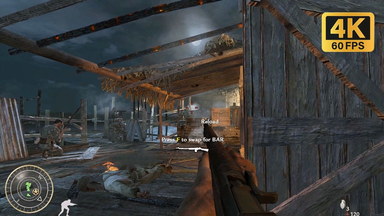 Call of Duty World at War: Carlson's Raiders Rescue Operation