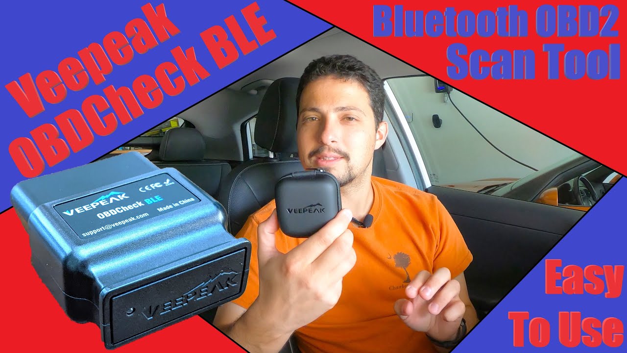 Обзор Veepeak OBDCheck BLE | Простой в использовании сканер OBD2 для проверки крутящего момента, ...
