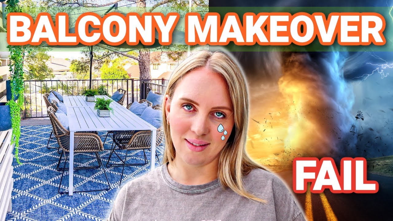 BALCONY MAKEOVER...FAIL