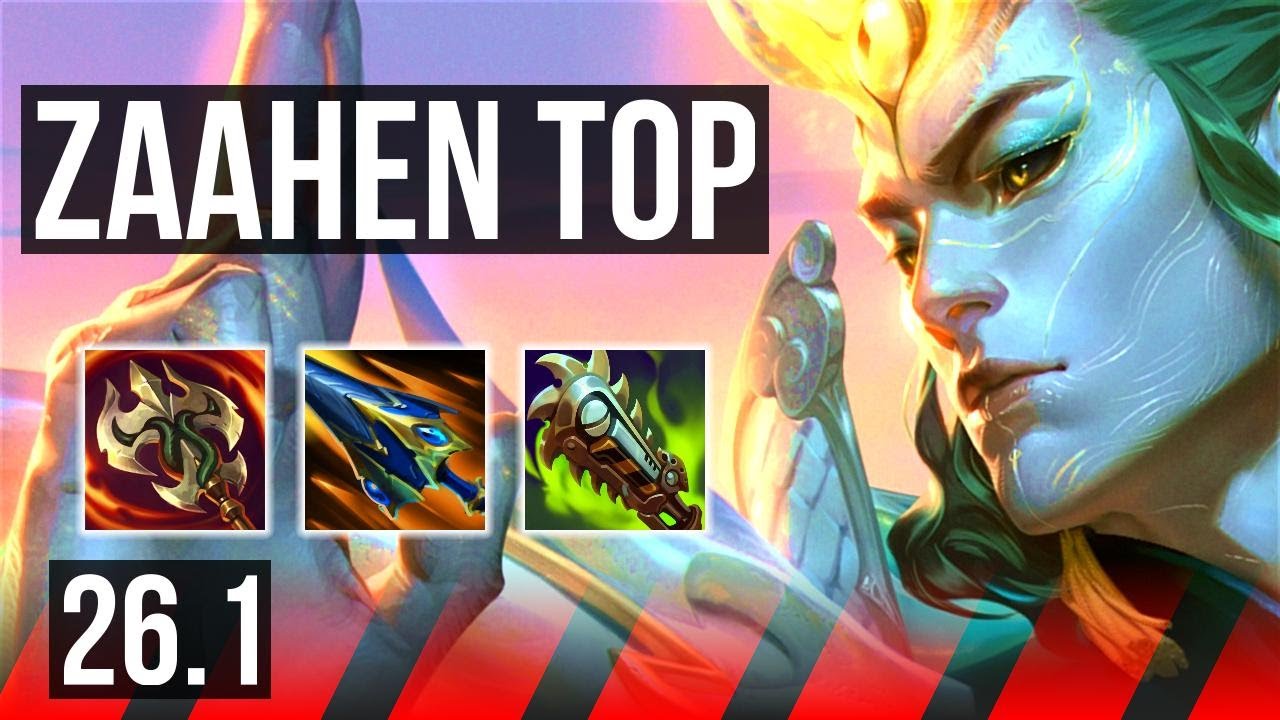 ZAAHEN vs DARIUS (TOP) | KR Diamond | 26.1