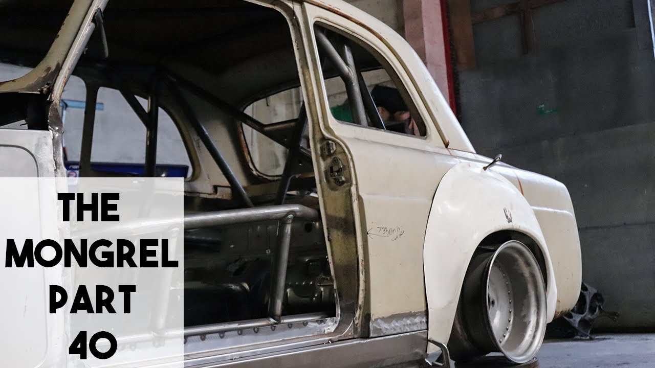 JUST MORE WELDING ON THE FORD BODY MX5 MIATA BUILD. URCHFAB MONGREL