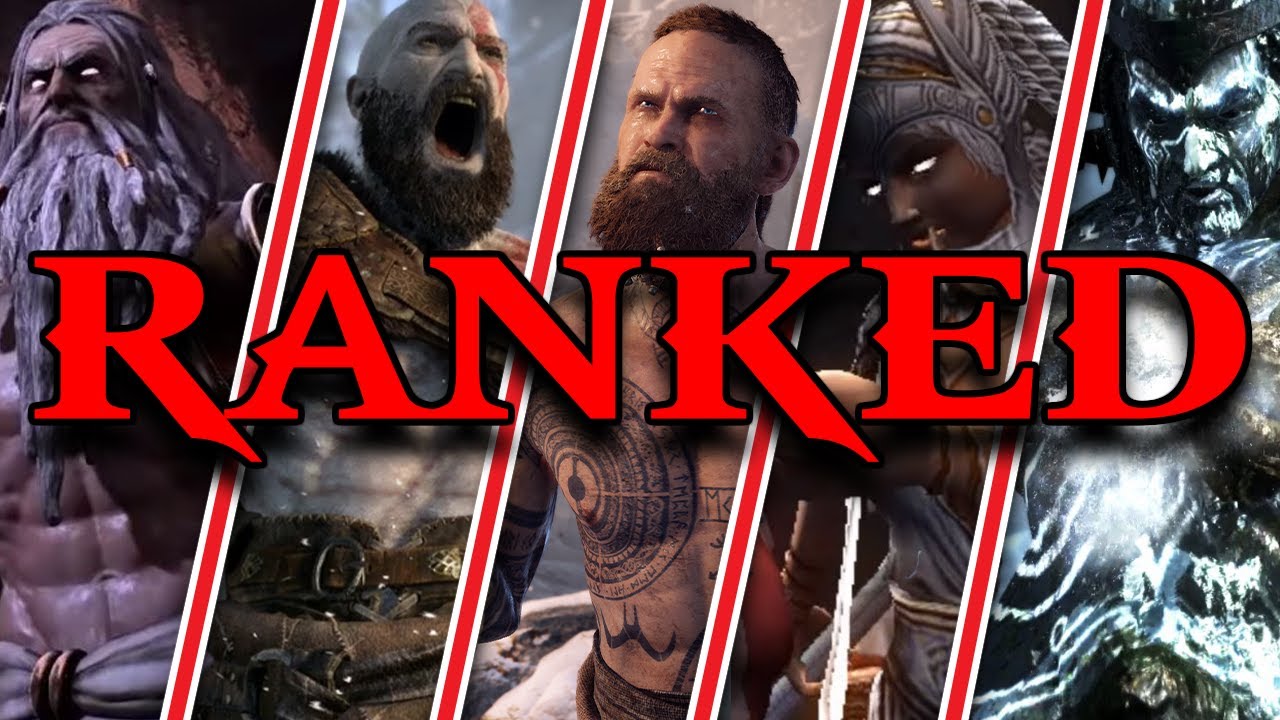 God Of War Gods Ranked From Weakest to Strongest
