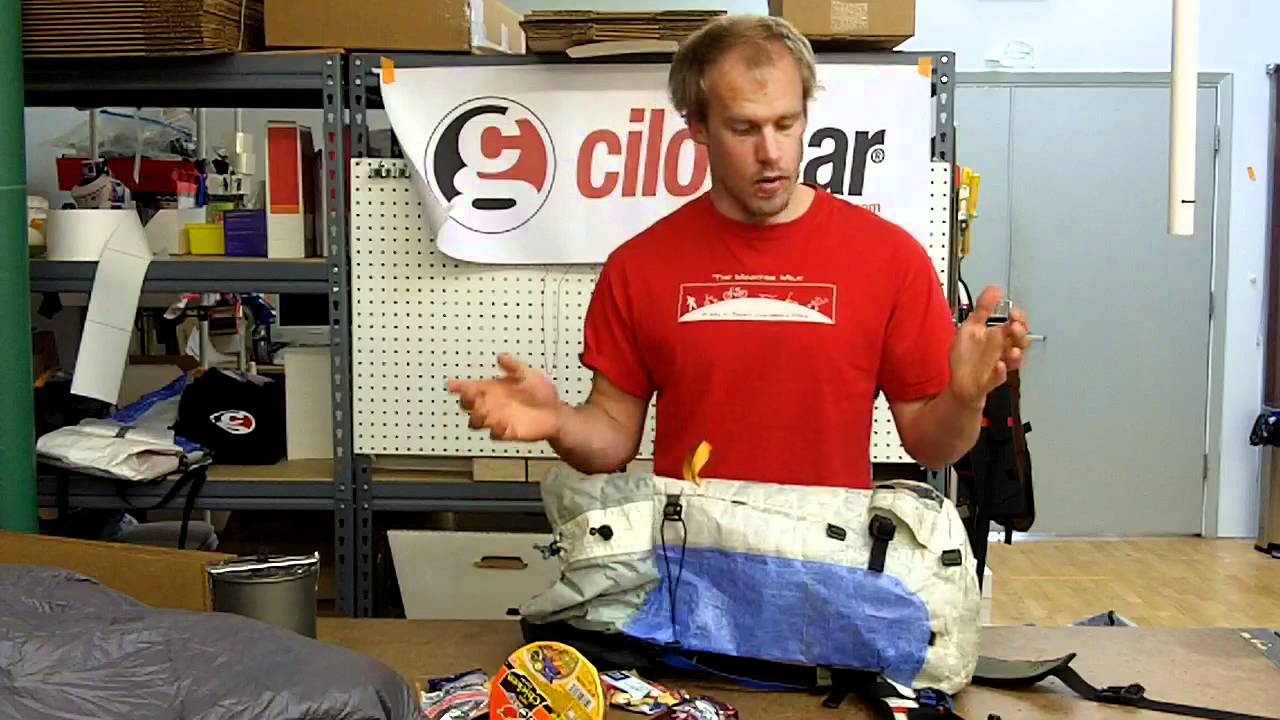 Kyle Dempster talks about his CiloGear 30L NWD WorkSack