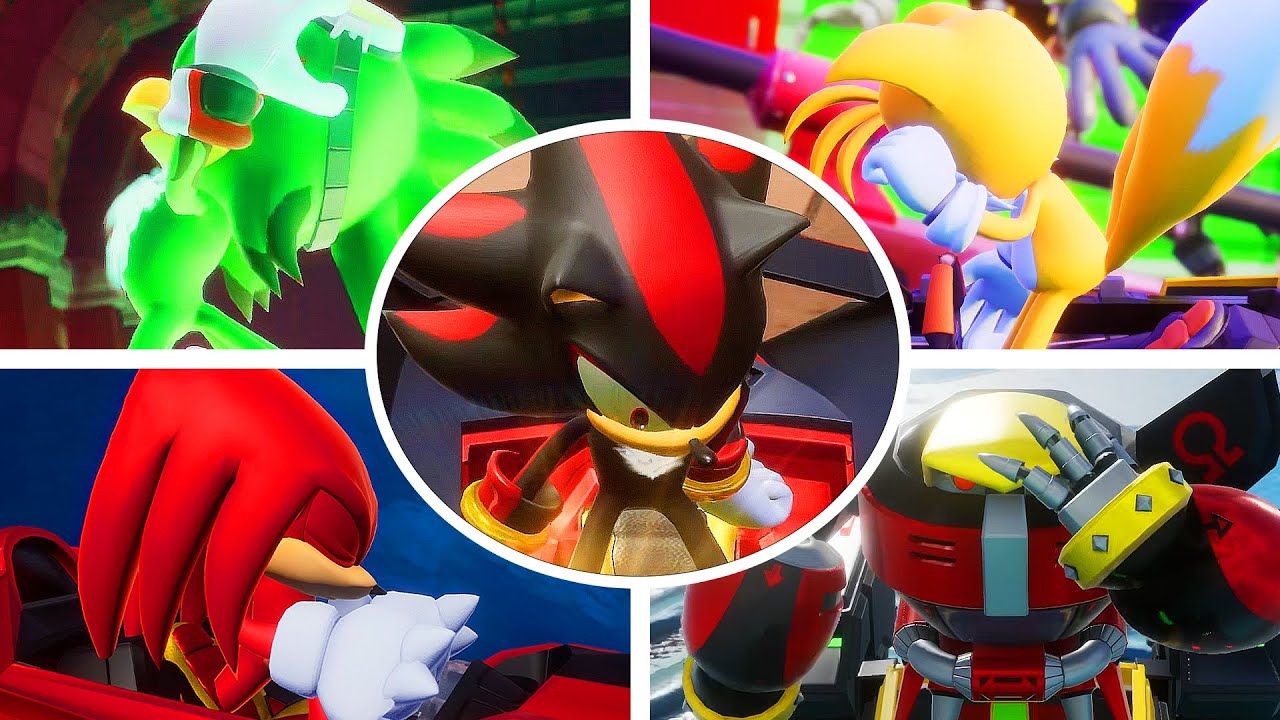 Sonic Racing: CrossWorlds - All Rivals Losing Animation [4K]