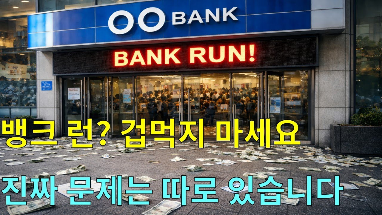 진짜 위기는 뱅크런이 아닙니다