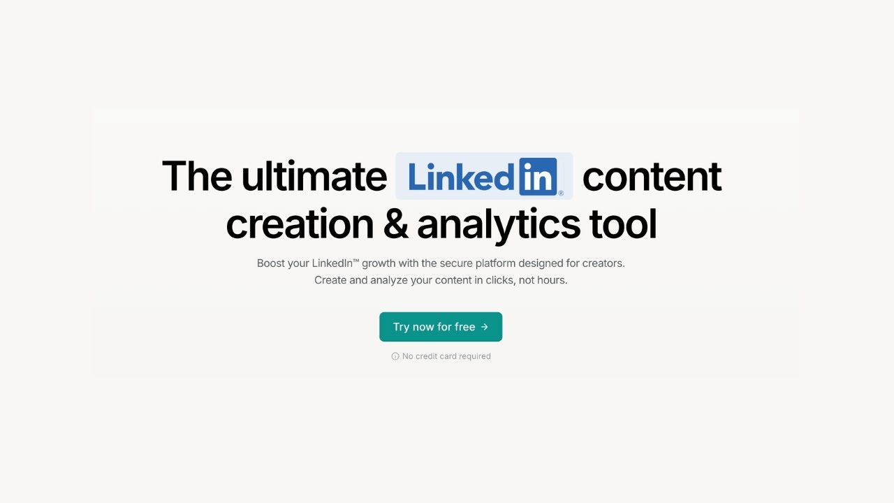 Plan, Write & Analyze LinkedIn Posts | AuthoredUp Walkthrough