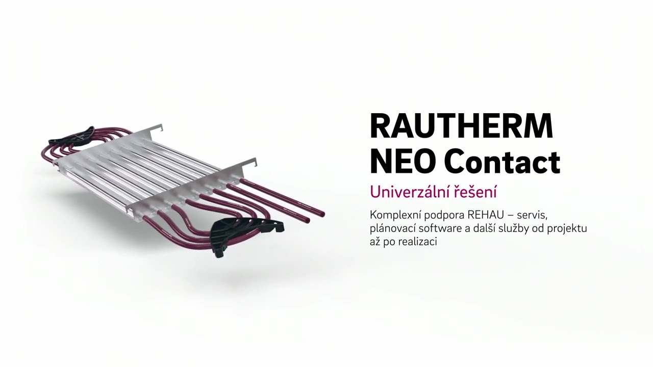 RAUTHERM NEO Contact stropní systém