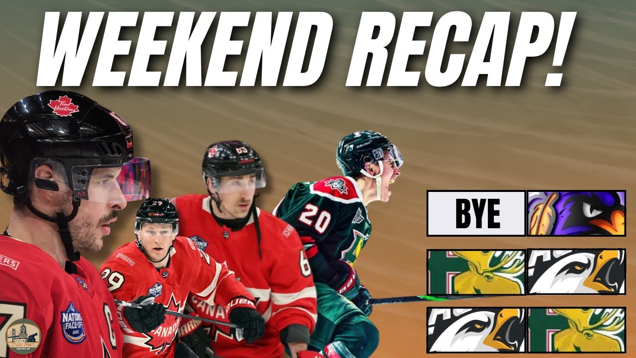 Halifax Sports Weekend Recap | Mooseheads vs Eagles Split + Team Canada Olympic Talk